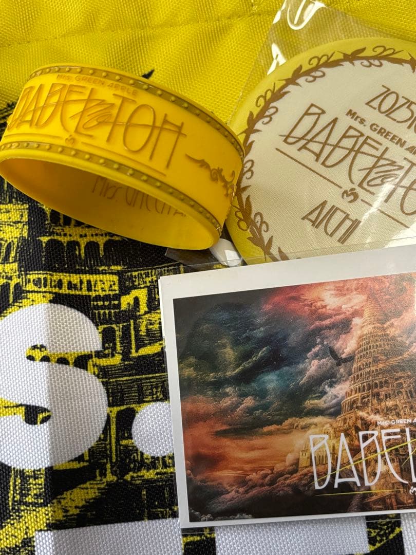ミセス　BABEL no TOH RingoJamシートラバーバンドと特典グッズ