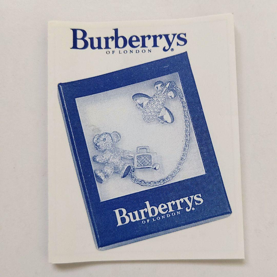 【美品】Burberrys　バーバリー　ベア　飛行機　ピンバッジ