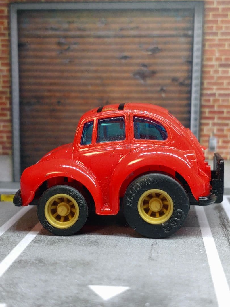 当時物　チョロQ　ゼロヨンQ太　マグナム号　ワーゲン　コロコロコミック　昭和玩具