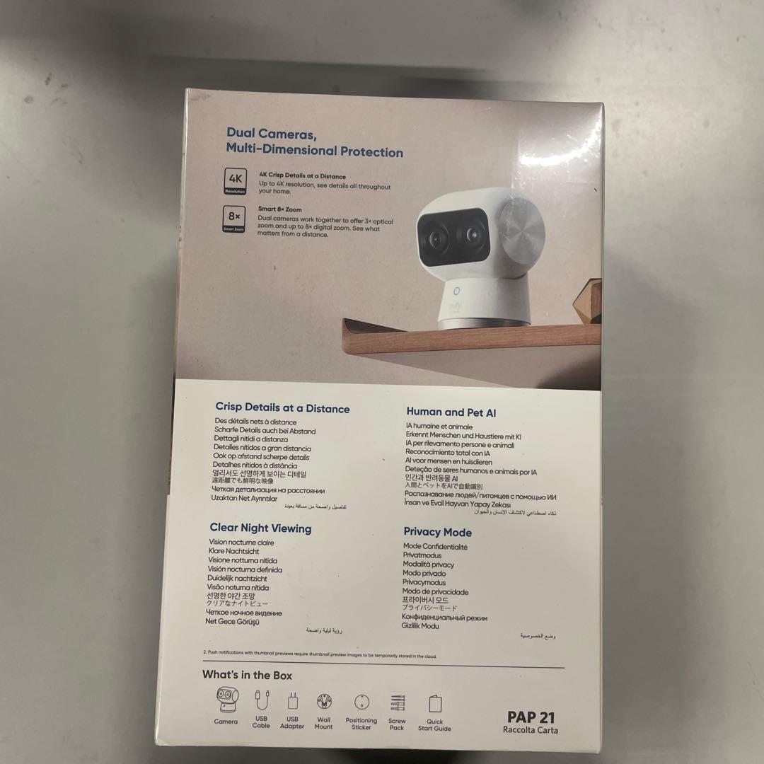 【新品】Anker Eufy Security Indoor Cam S350