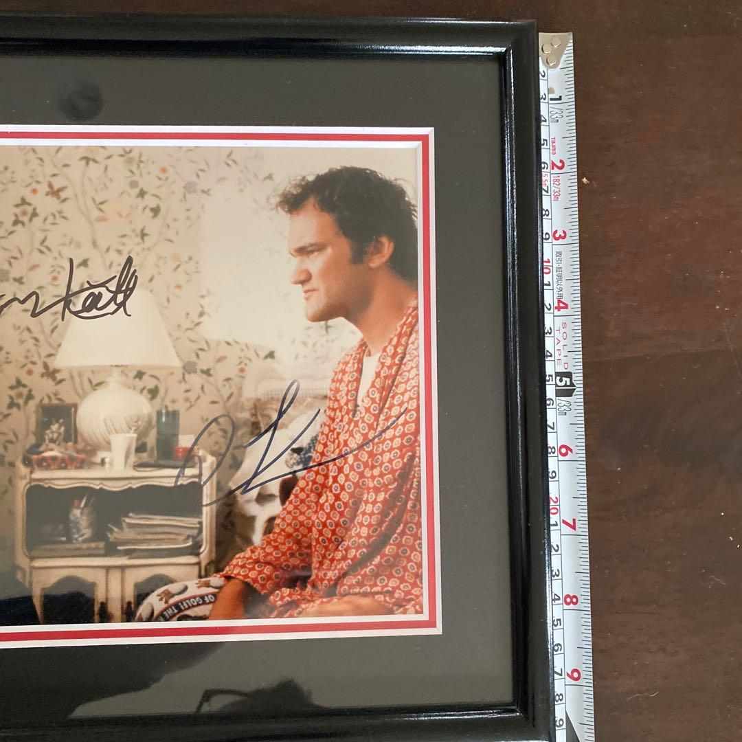 パルプフィクション　タランティーノ　ハーヴェイカイテル　サインフォト