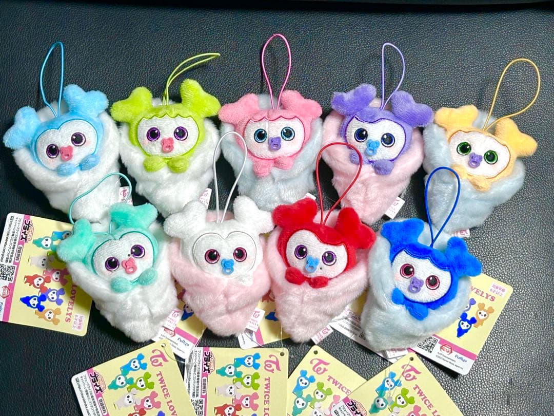 【GiGO限定】 TWICE LOVELYS おくるみマスコット 全9種セット