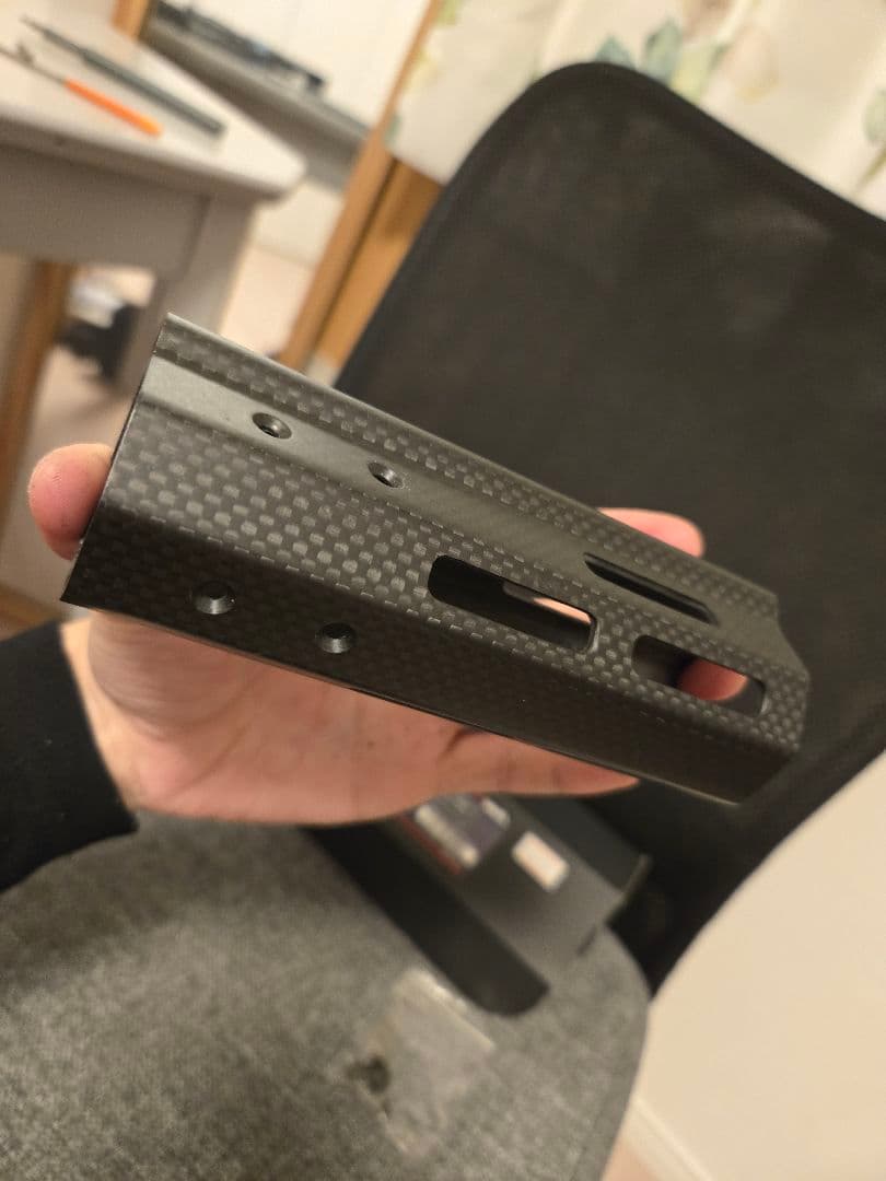 ライラクス 電動ガン m4 M-LOK カーボン ハンドガード LAYLAX