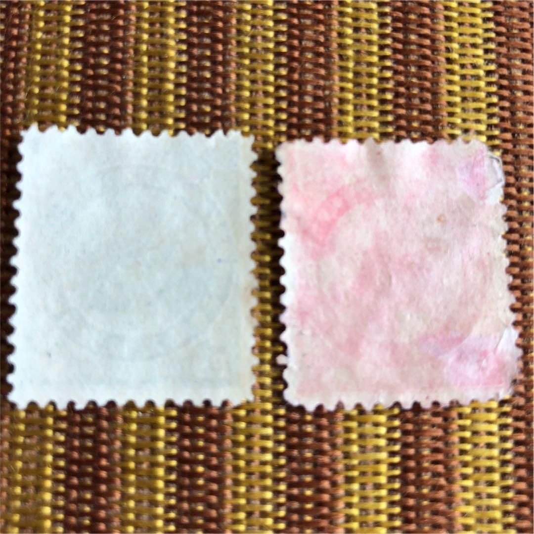 カタログ価39,000円！明治39年 日露戦役凱旋記念切手2種未使用裏糊無で格安