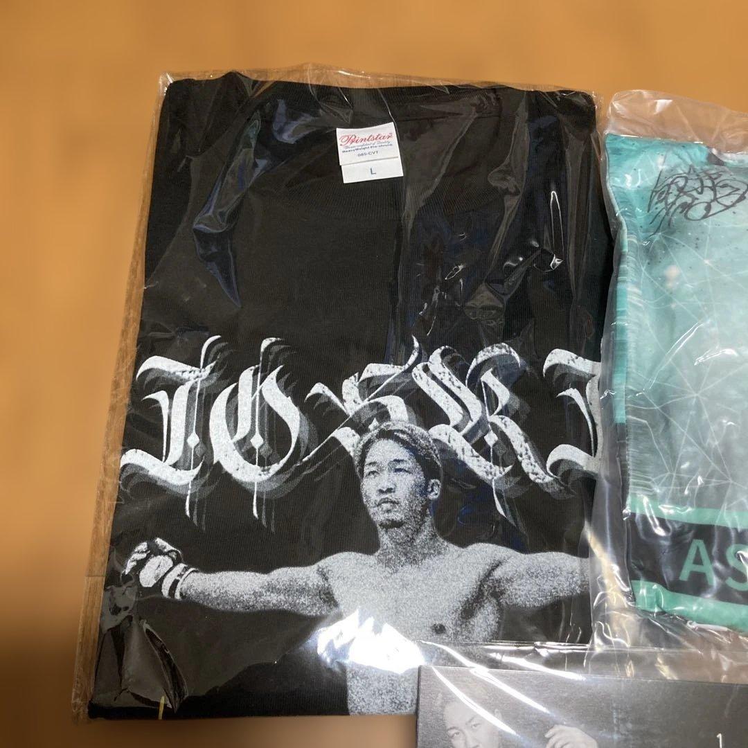 たか　朝倉未来　非売品応援ノベルティTシャツ3点セット