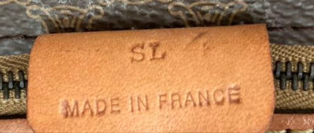 【CELINE】ボストンバッグ マカダム柄 ダークブラウン ショルダー付