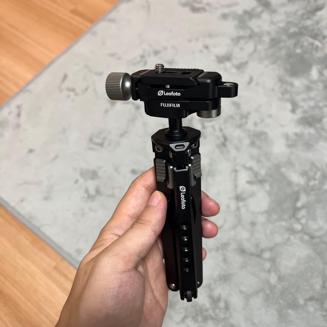 Leofoto mt-03スパイダーミニ三脚ポケット三脚FUJIFILMコラボ品