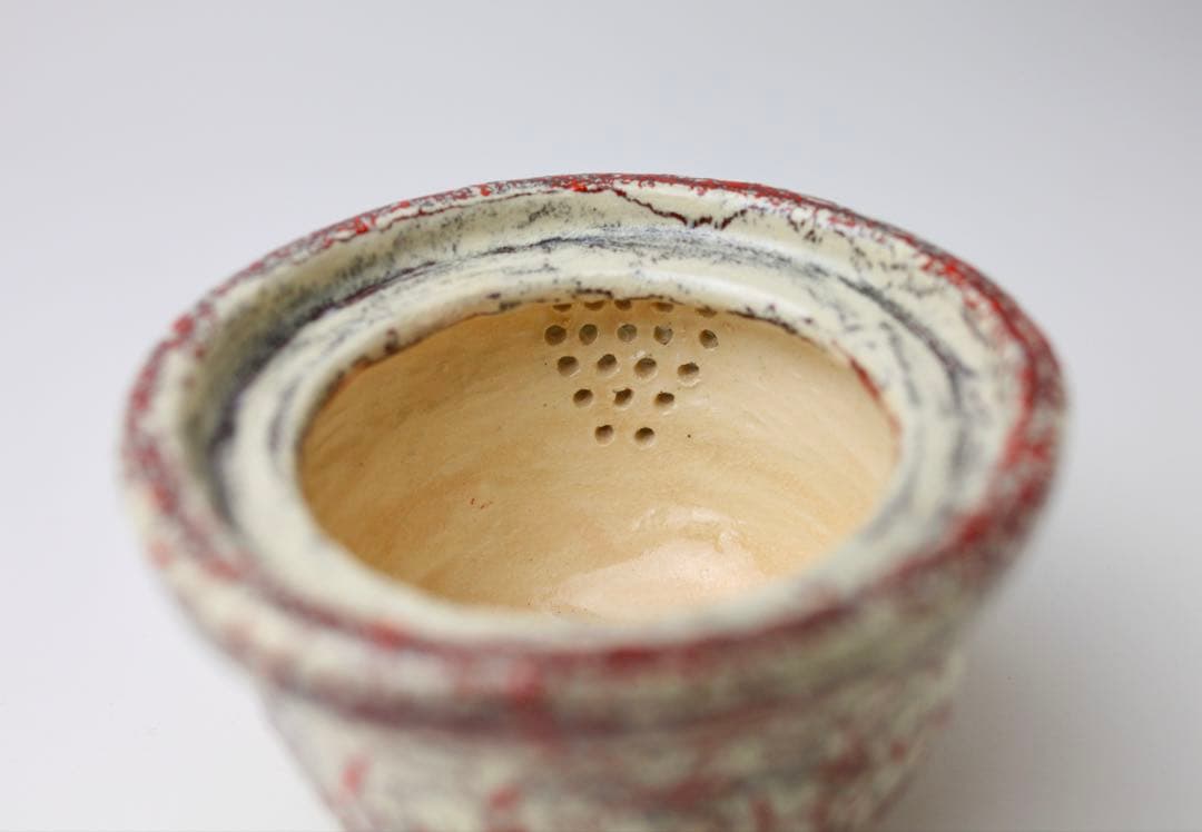 箕面焼　松田箕山　瓢箪摘　宝瓶　急須　煎茶器