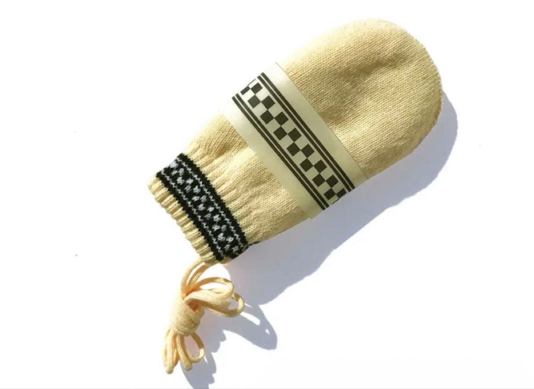 NOROLL初期CheckerMarathonGloveミトン 手袋ノーロール