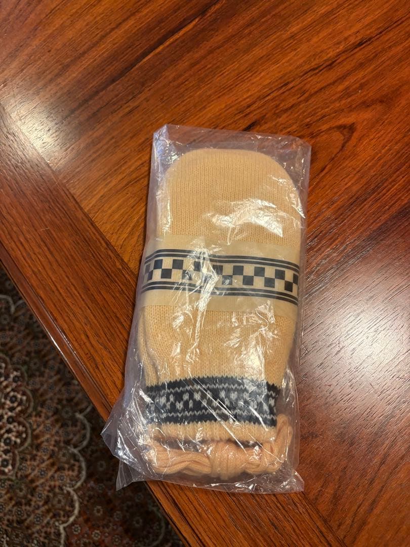 NOROLL初期CheckerMarathonGloveミトン 手袋ノーロール