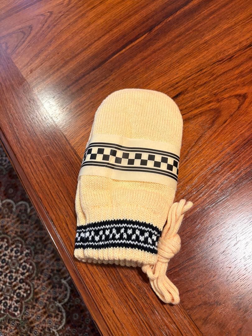 NOROLL初期CheckerMarathonGloveミトン 手袋ノーロール