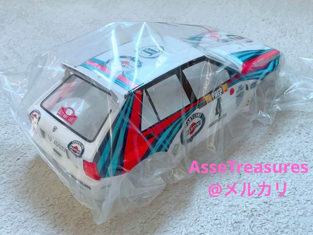 絶版 タミヤ RC 1/10 ランチア・デルタ HF インテグラーレ 完成ボディ