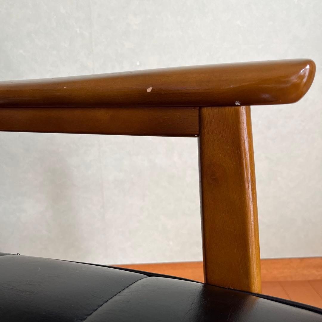 カリモク60 Kチェア　1シーター スタンダードブラック