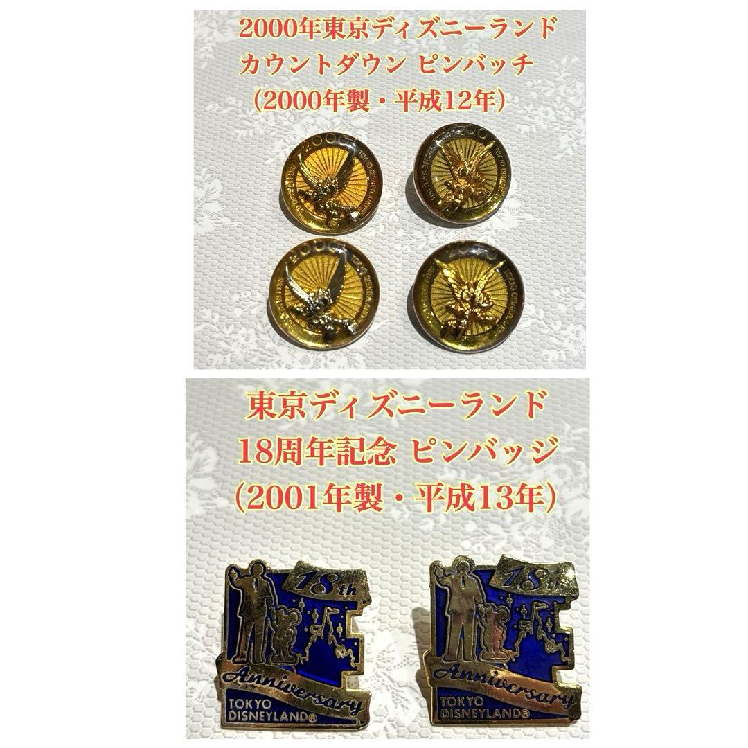 東京ディズニーランド 記念ピンバッジ 19点セット1993年製〜　匿名配送