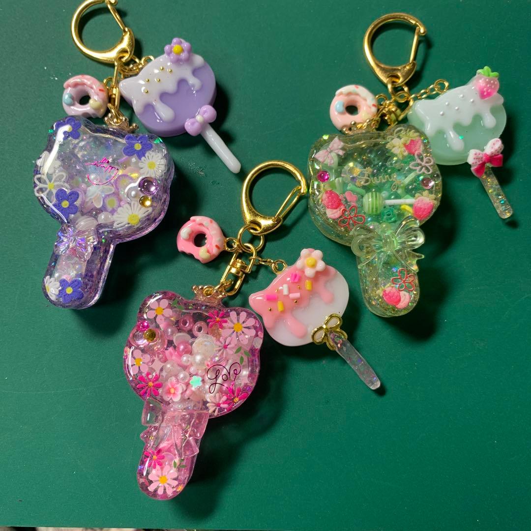 ゆゆ　シャカシャカキーホルダー