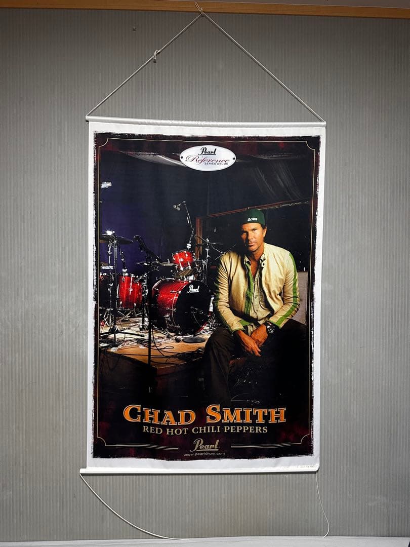 希少 RED HOT CHILI PEPPERS Chad Smith ポスター