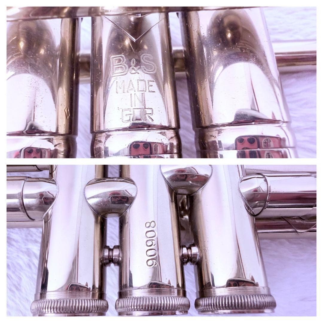 東ドイツB&S製KAWAIジュエルB♭トランペット貴重美品GDR独製管楽器名機♪