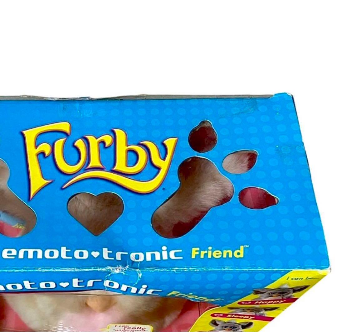 ぬいぐるみ FURBY WHITE&GREEN EYE \"ENGLISH\" VERSION