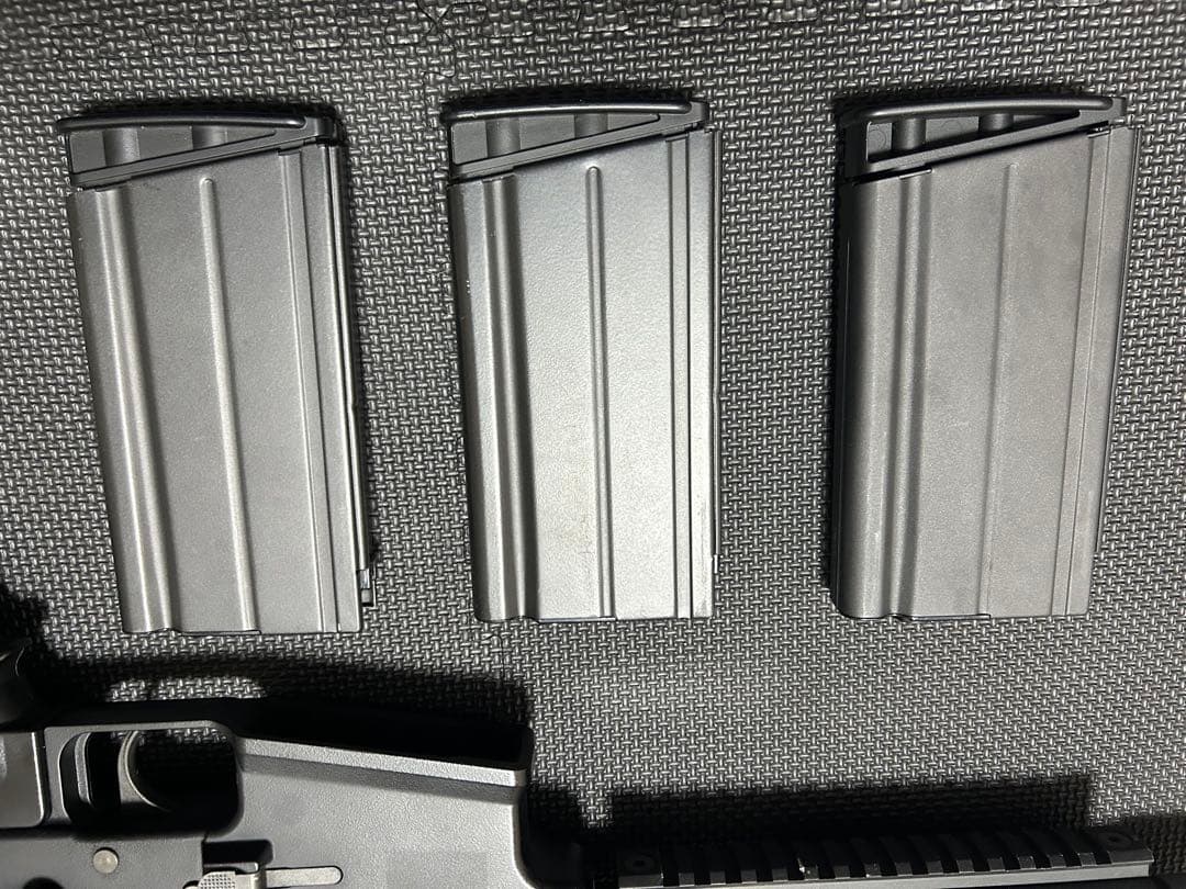 SCAR Heavy 次世代電動ガン ブラック 拡張マガジンなど付属品付き