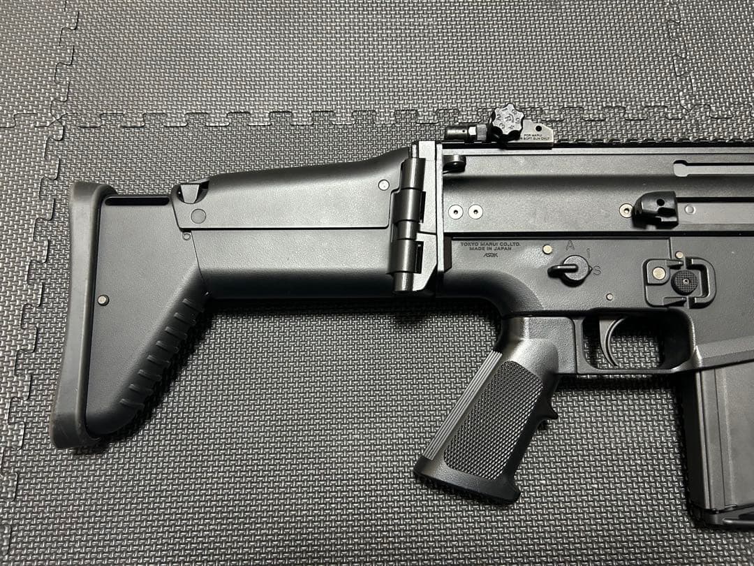 SCAR Heavy 次世代電動ガン ブラック 拡張マガジンなど付属品付き