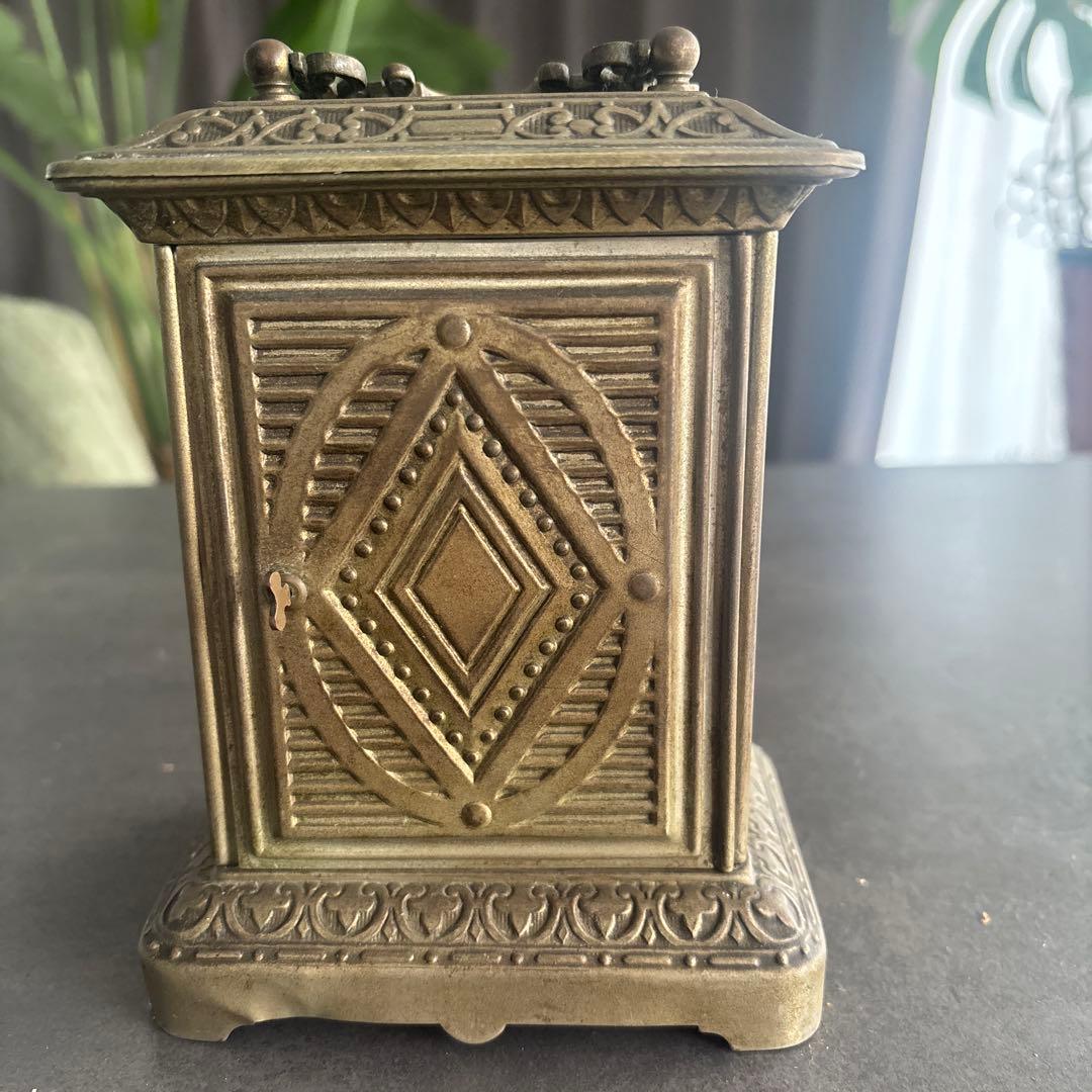 アンソニア　アンティーク置き時計　明治時代