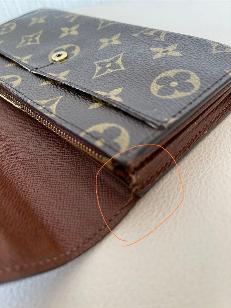 LOUIS VUITTONモノグラム長財布