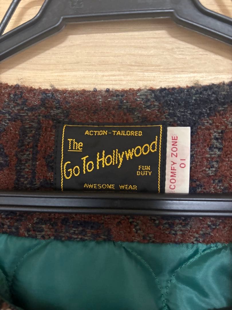 gotohollywood ウールキリムジャガード コート 01(150)