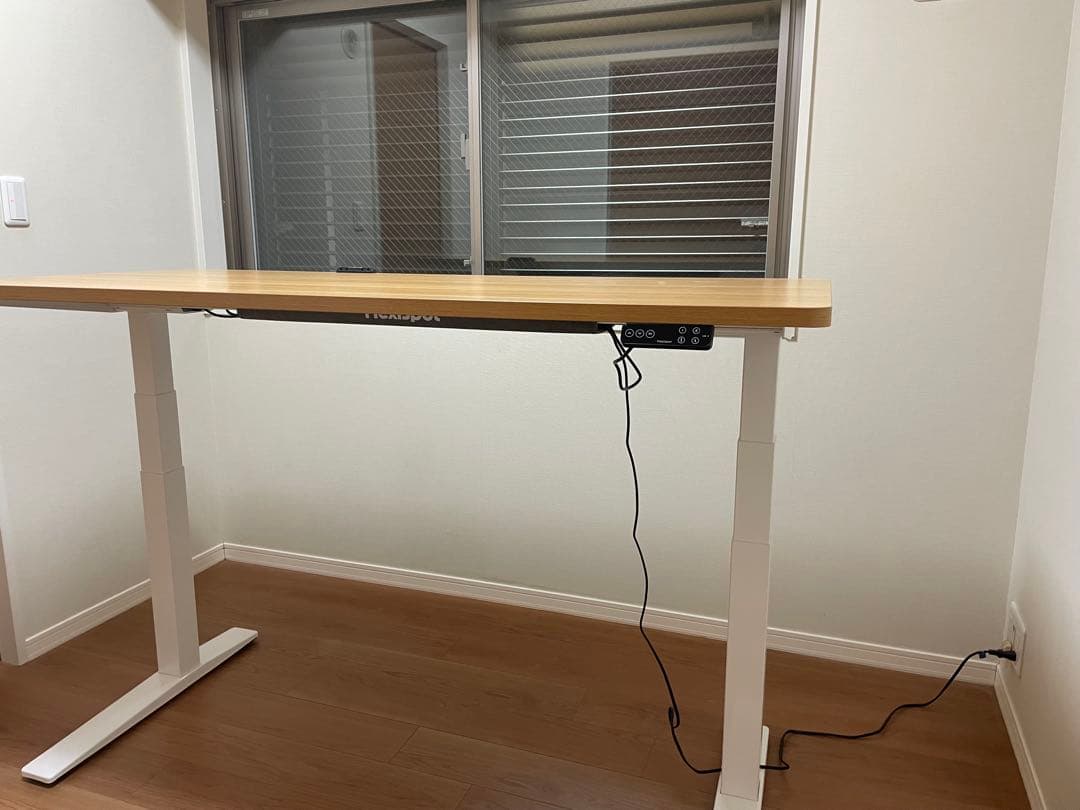 【FlexiSpot】昇降デスク/E7H・メラミン化粧板