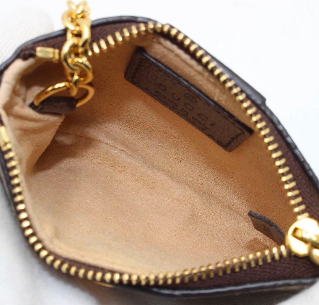 R2818 未使用 グッチ オフィディア とケース キーリング付