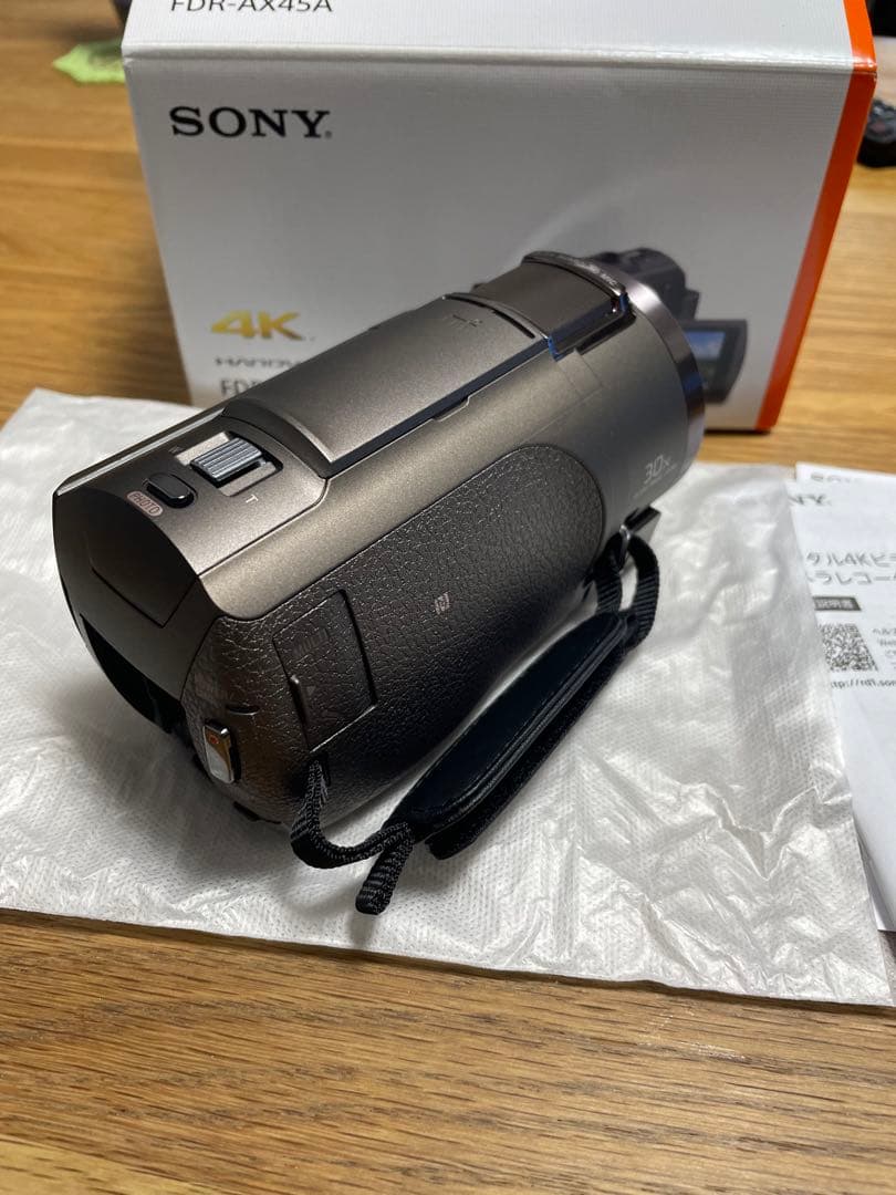 SONY FDR-AX45A 4K ハンディカム　展示美品