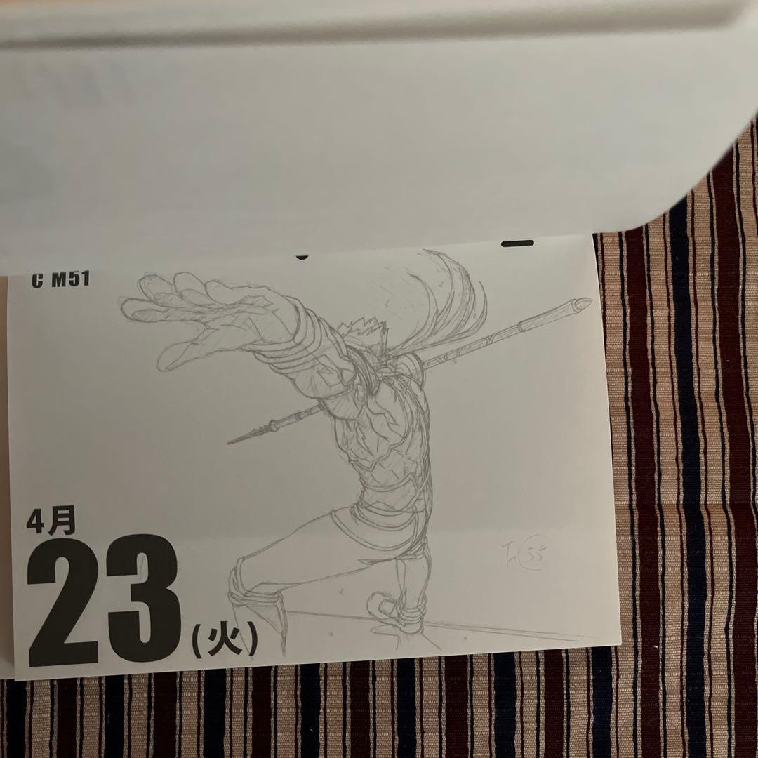 日めくりカレンダー　メモ帳　ランサー