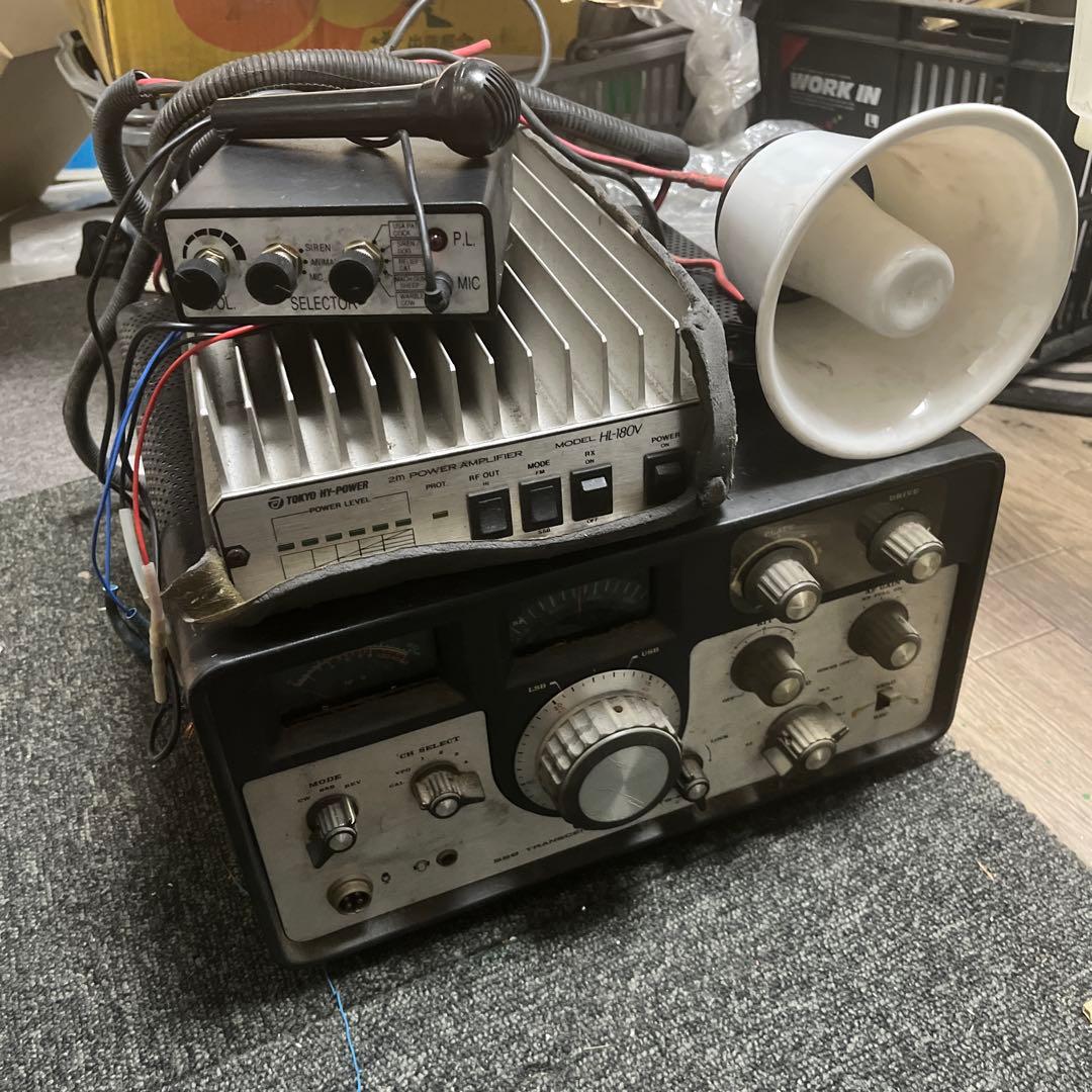 TRIO TS-801 SSBアンプ MODEL HL-180Vセット