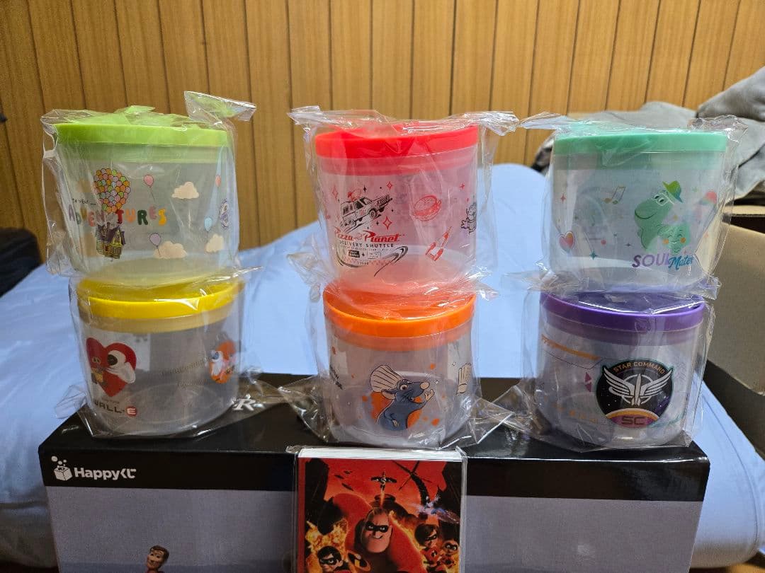 こ*ん様 ピクサー Happyくじ フィギュアセット