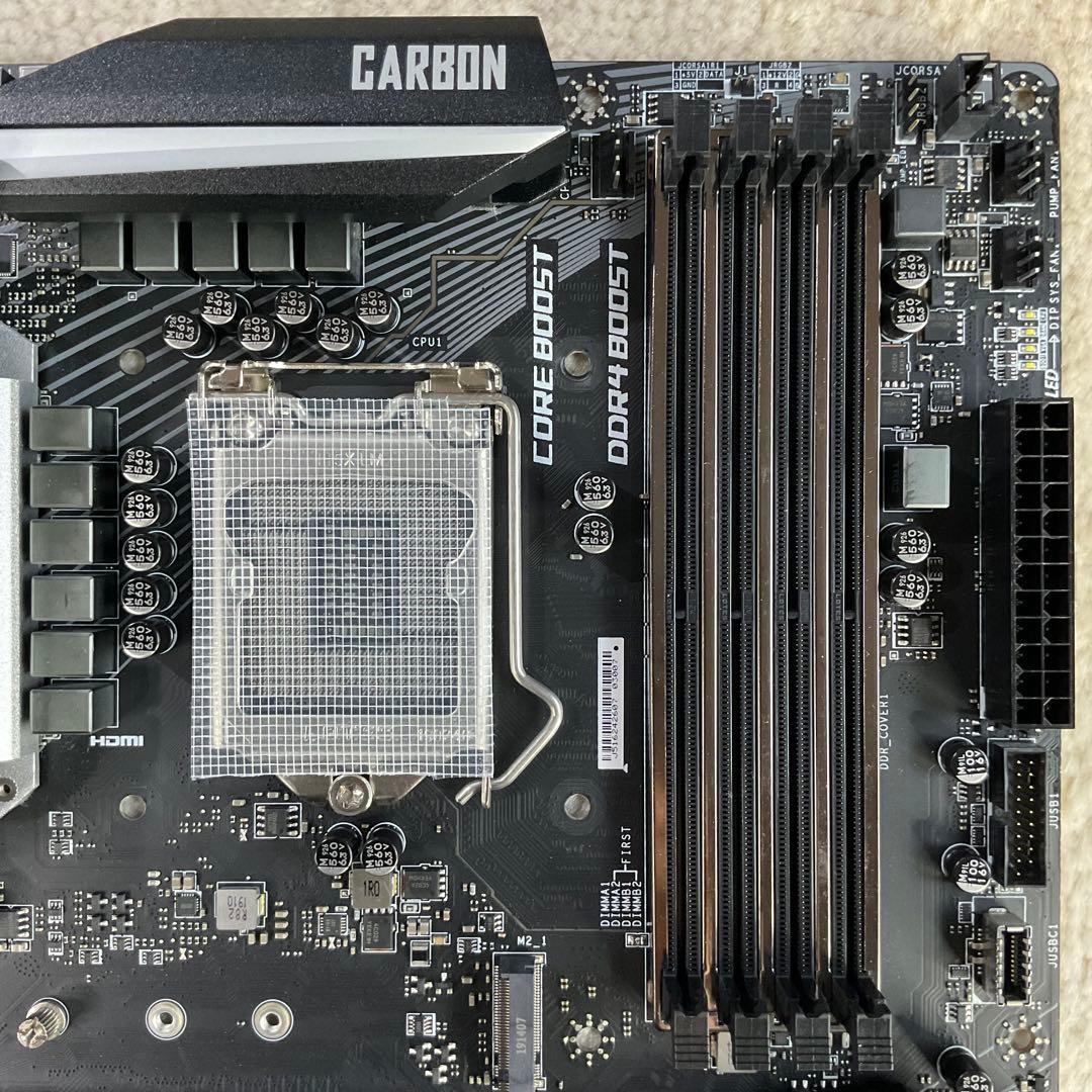 マザーボード msi MPG Z390 GAMING PRO CARBON