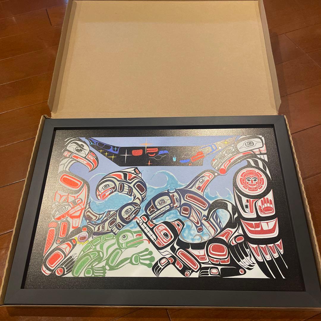 paul windsor 美術品 絵画 イラスト　ネイティブ　インディアン