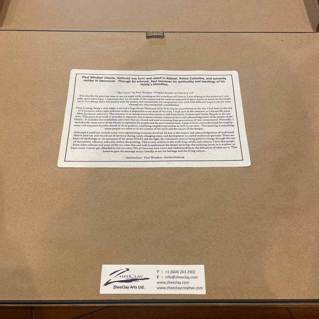 paul windsor 美術品 絵画 イラスト　ネイティブ　インディアン