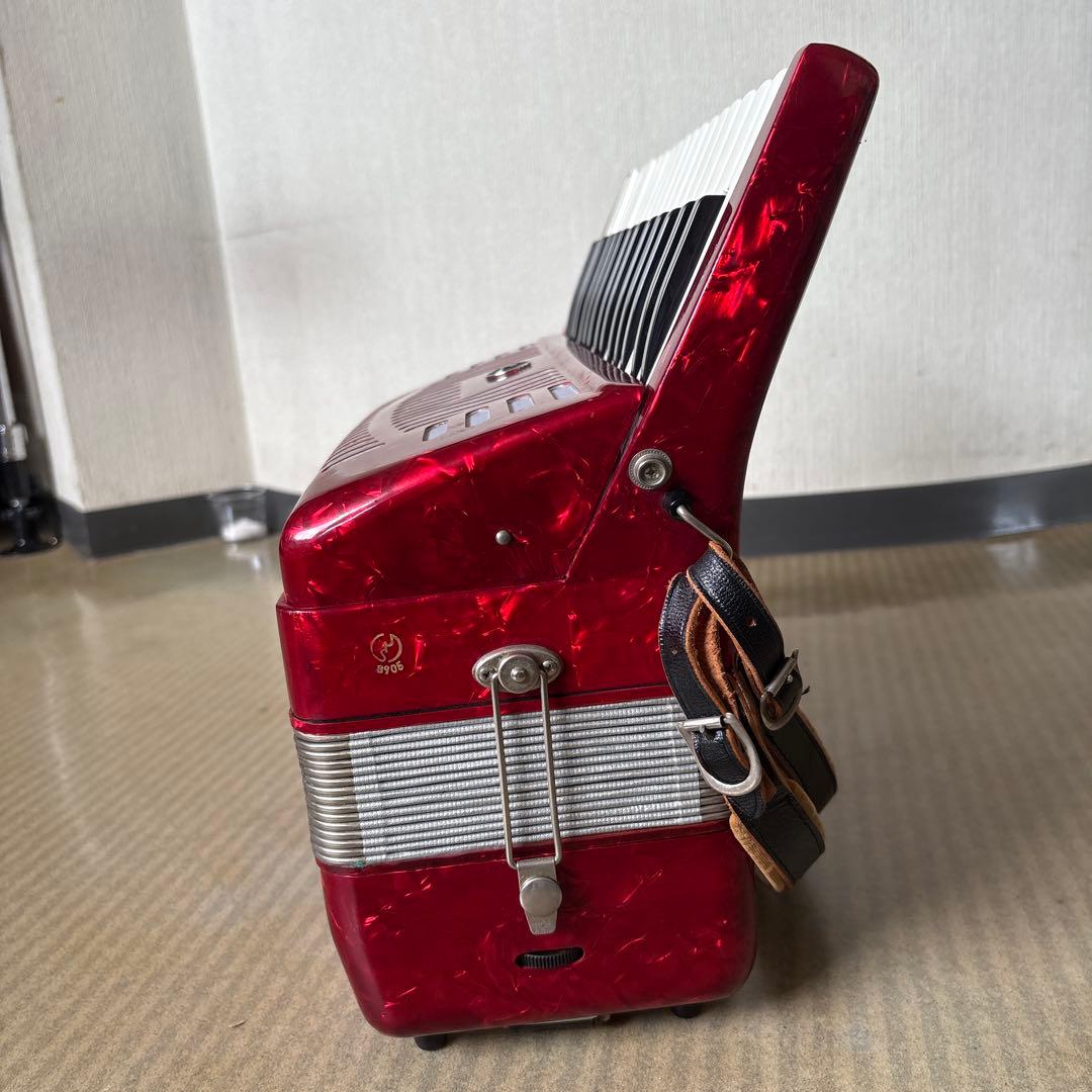 YAMAHA SOPRANO 32 アコーディオン 赤