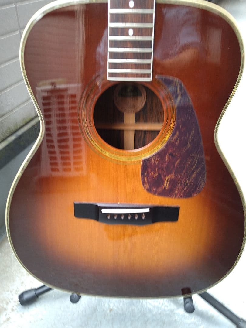 モーリス　MF 601 ブラウンサンバースト　バードケース付き