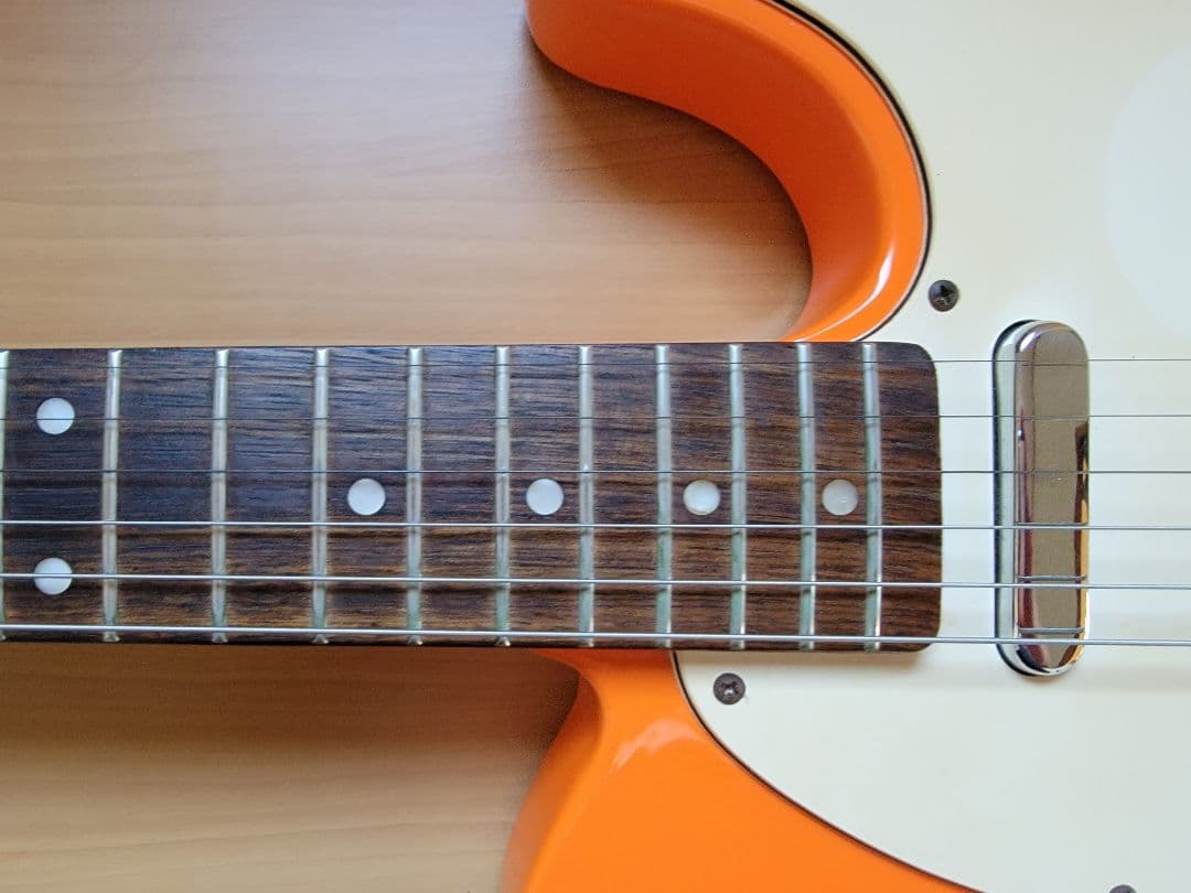 ム*店様 オレンジ テレキャスタータイプ エレキギター