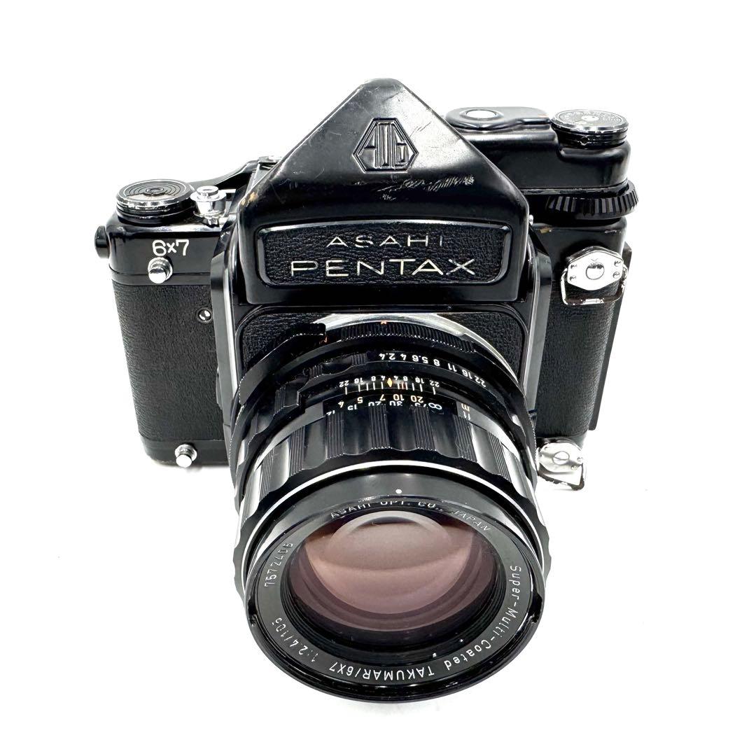 ❁完動品❁Pentax 6×7 TTL ミラーアップ 105mm F2.4