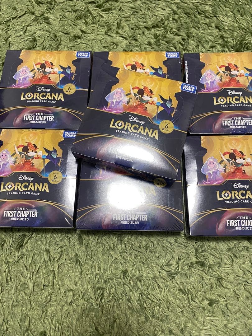 ディズニー　ロルカナ　シュリンク付き未開封7BOX