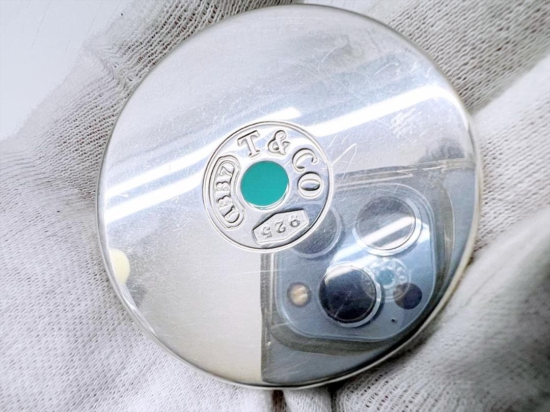 TIFFANY&Co　ティファニー　メイカーズ　925　コンパクト　ミラー