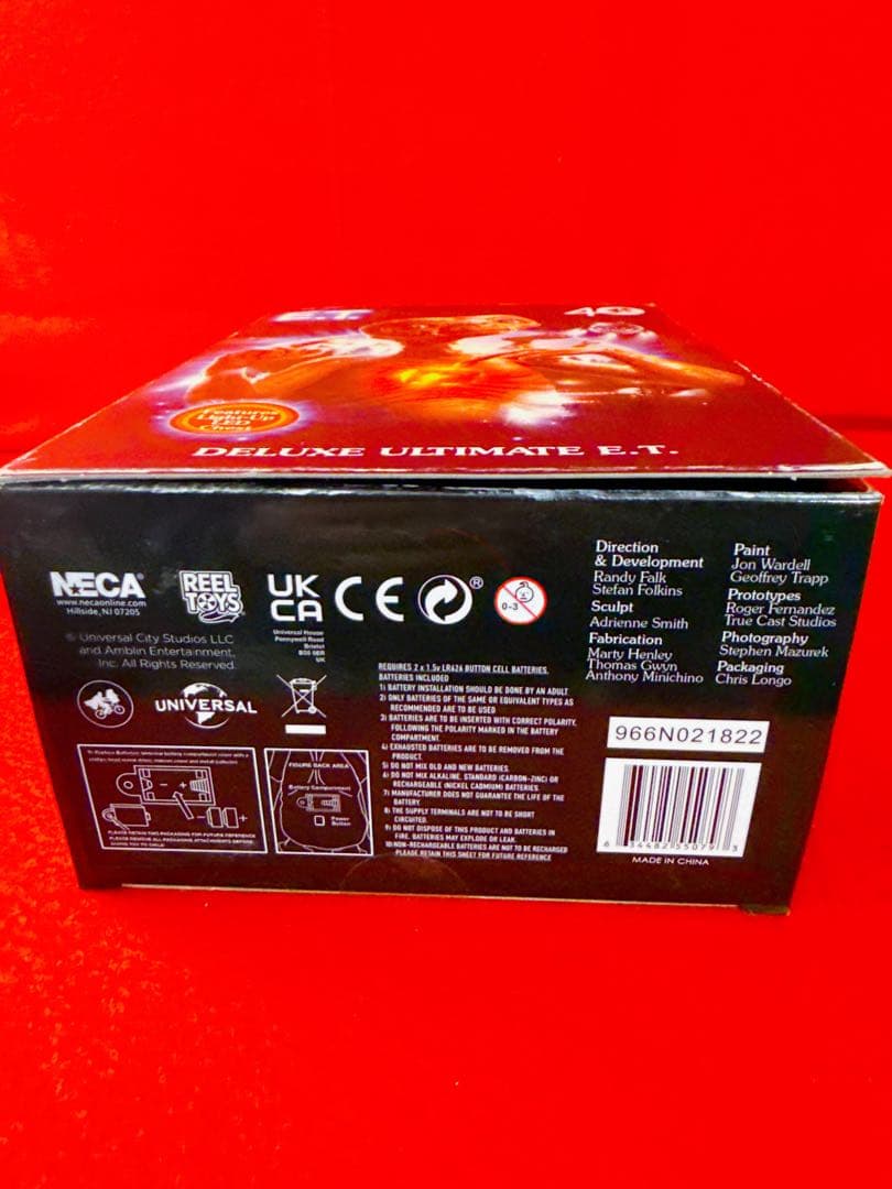 E.T. ET Deluxe Ultimate NECA フィギュア 海外限定