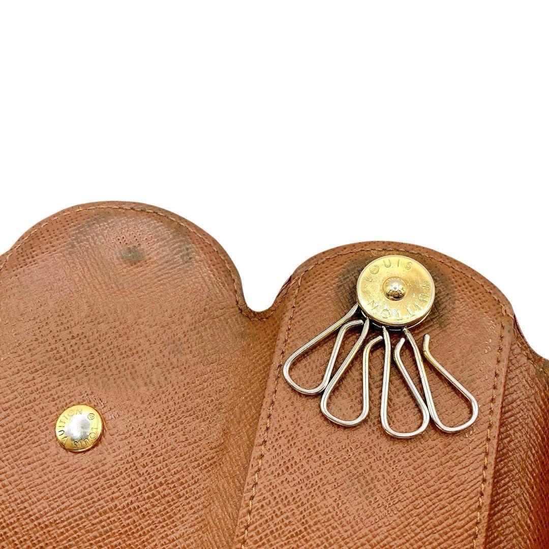 ✨美品✨ルイヴィトン　キーケース　ミュルティクレ　ロンPM モノグラム　キー4本