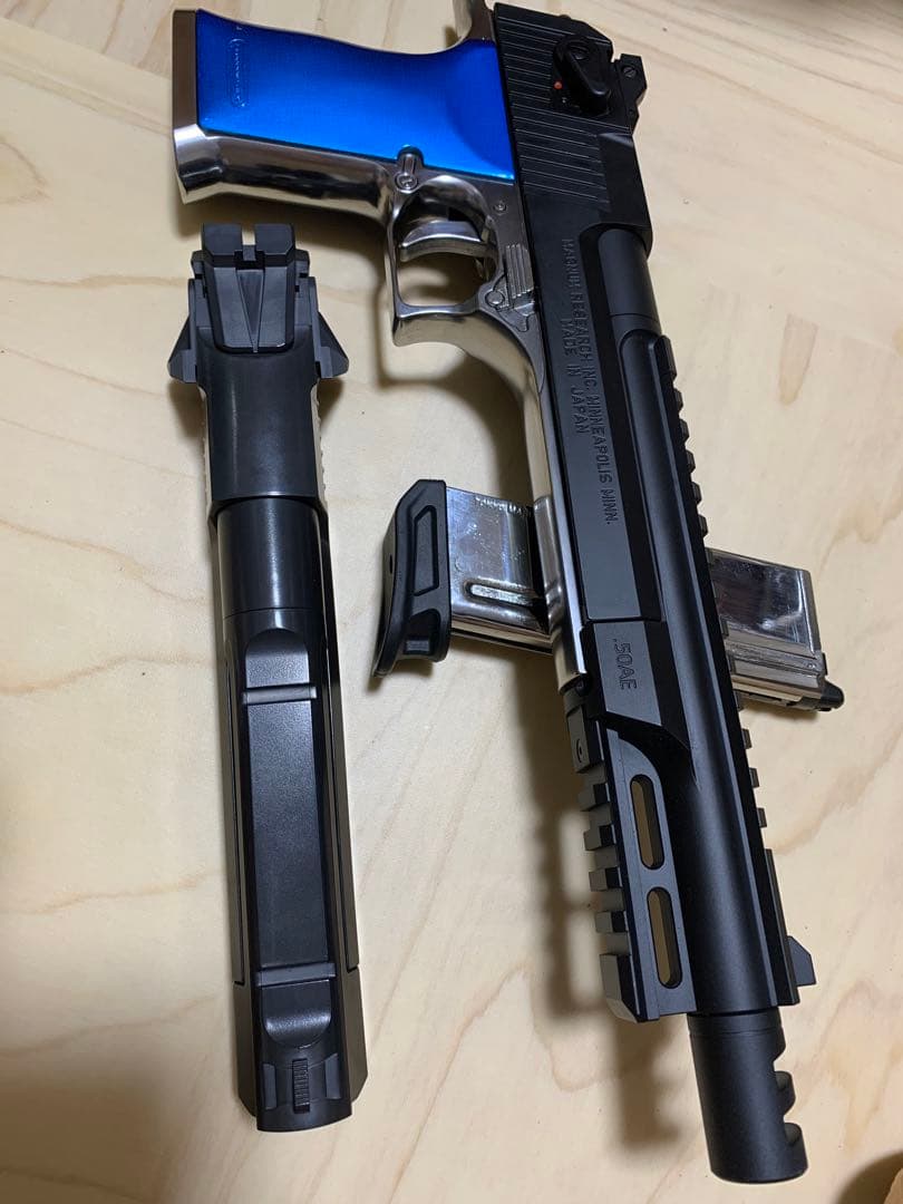 美品　マルイライトニングホーク.50AE　デザートイーグル　外装カスタム