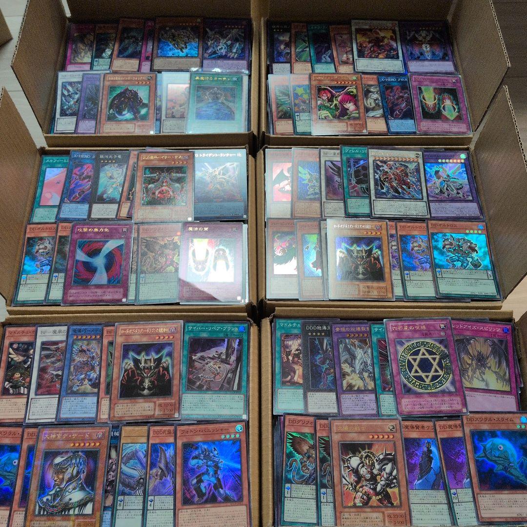 a遊戯王ダンボール6箱分まとめ売り引退品