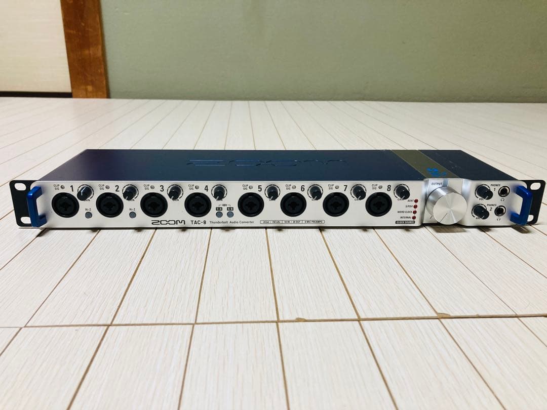 ZOOM TAC-8 オーディオインターフェイス 8in4out