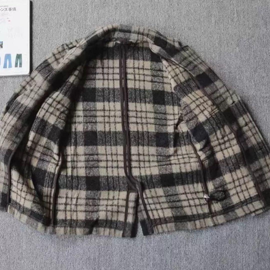 RRLチェック柄カジュアルジャケット
