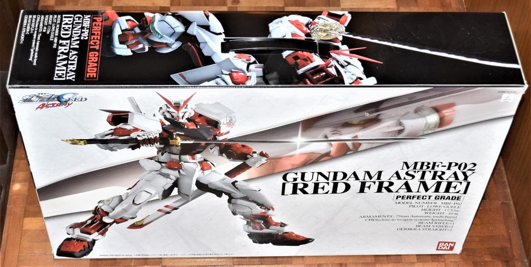 ガンプラ PG MBF-P02 GUNDAM ASTRAY RED FRAME