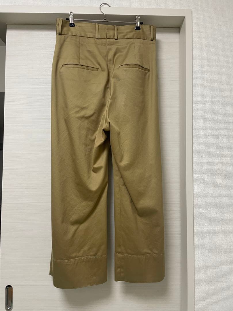 パンツ SOUMO BIG TUCK CHINO (BEIGE)